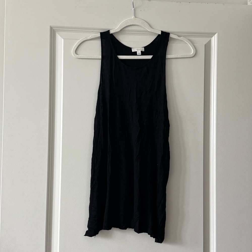 Wilfred Black Tank Top Sleeveless Style